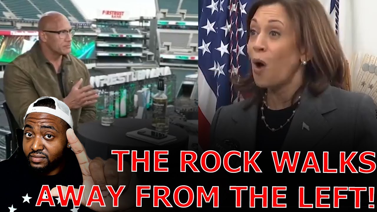 The Rock DECLARES He Will Not ENDORSE Joe Biden As Kamala Harris HUMILIATES HERSELF AGAIN!