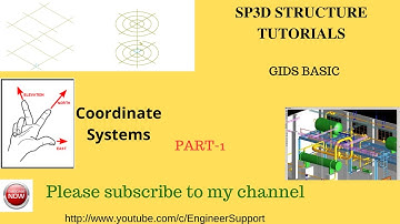 SP3D Training tutorials || SP3D Structure Tutorials || Grids basic in SP3D(@EngineerSupport )