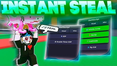 Steal a Brainrot SCRIPT [INSTANT STEAL, Noclip, Speed Boost, Auto Farm + ANTI KICK!] *NO KEY*