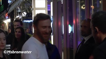 DJ David Guetta Arrival @  rtl late night Amsterdam the Netherlands