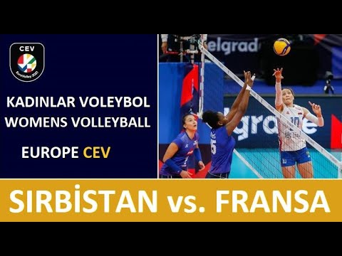 SIRBİSTAN vs. FRANSA - Kadınlar Voleybol - Avrupa CEV Kupası | FULL MAÇ