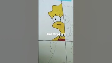Drawing Lisa Simpson In Four Styles #cartoon #4styles #drawing #art #simpsons