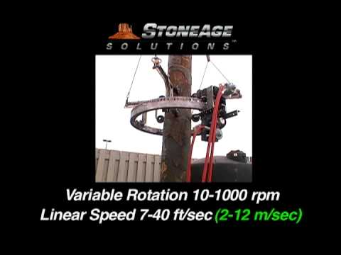 Circular Blastrack™ Demo in Yard