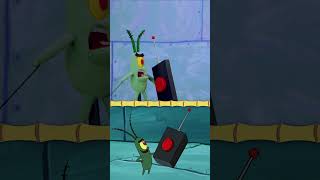 Robot SpongeBob Won&#39;t Make Plankton A Krabby Patty! Scene w/ Puppets | Nickelodeon Cartoon Universe