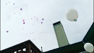 Sending Grandma Balloons For Her Birthday... #gloriawashere