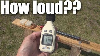How loud is a HobbyKing pulsejet?