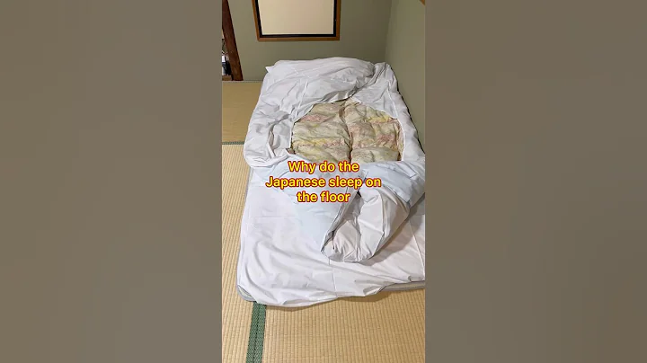 Why do Japanese people sleep ON THE FLOOR? 🇯🇵🥱 #japan #japanese #travel #shorts #tokyo
