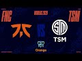 FNC VS TSM - WORLDS 2020 - FASE DE GRUPOS DÍA 7