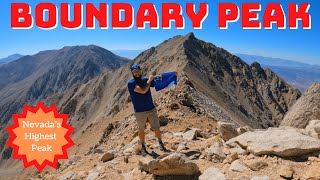 Nevada's Highest Mountain: Boundary Peak WITH Montgomery Peak  Hike Guide