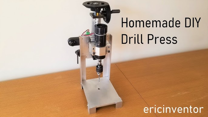 STL file DIY Mini Vertical Drill - DC Motor Drill press