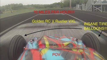 GOPRO ON 70 MPH RC CAR!!!