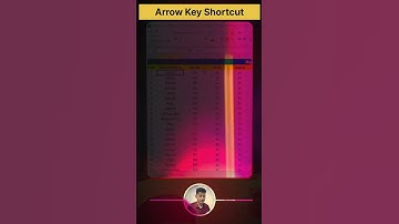 Day 09 | Arrow Key shortcut In Excel #excel #exceltips #excelms #successtips