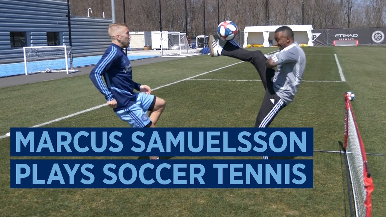 new york city zip code Marcus Samuelsson Plays Soccer Tennis at CFA