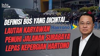 BUKTI BOS DICINTAI! Lautan Karyawan HARTONO ELEKTRONIK Berjejer Lepas Kepergian Sang Maestro Ritel