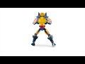 Video: LEGO® 76257 SUPER HEROES Wolverine konstrukcijas figūra