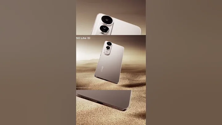 Vivo V50 Lite 5G – Titanium Gold is STUNNING! 🔥📱#shorts