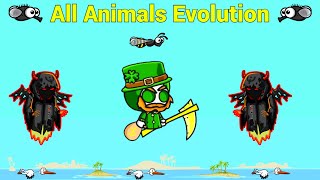 All Animals Evolution With Legendary Patrick Reaper (EvoWorld.io)