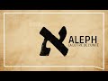 Aleph  la lettre de lunit