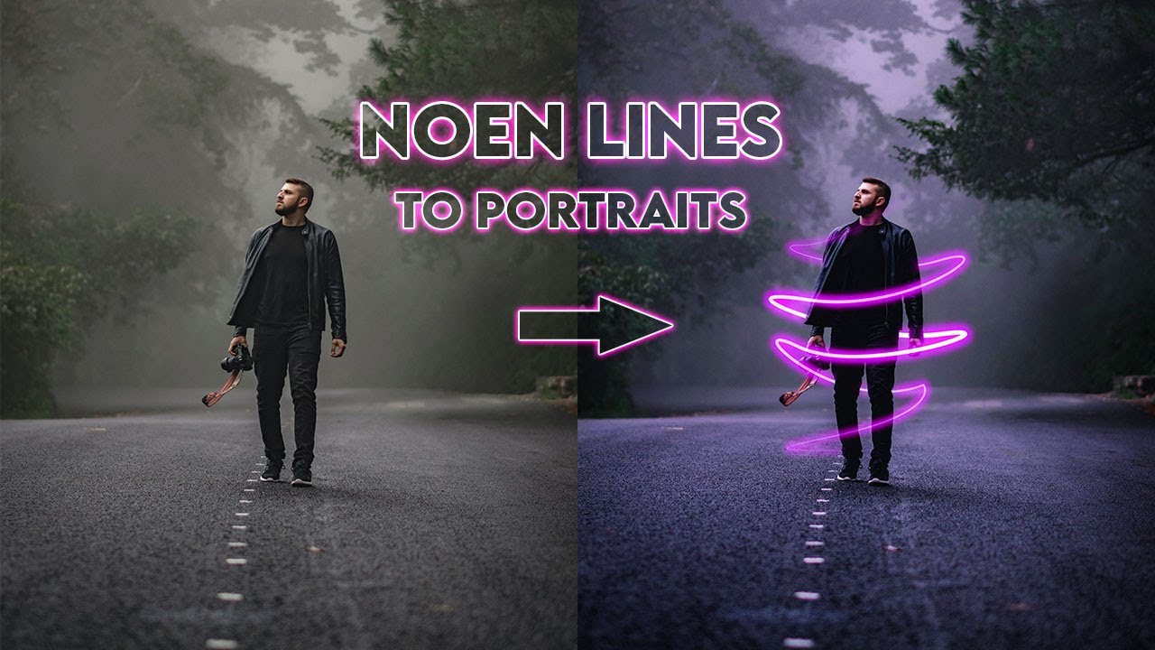 Neon Glow Lines Effect Around Person Photoshop Glow Effect Around Neon Glow Lines Effect Around Person Photoshop Glow Effect Around