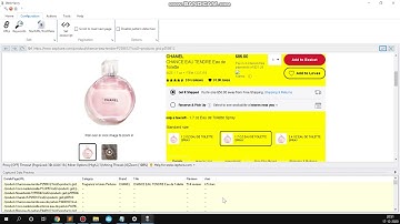 Scraping data from multiple Sephora listings URLs
