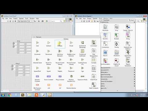 LabVIEW in Tamil - 2D Arrary in LabVIEW