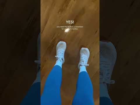 NOBULL NOBULL white gym sneakers