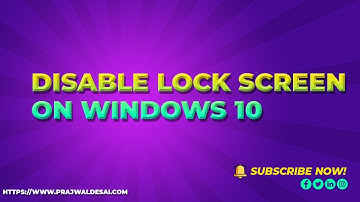 Disable Windows 10 lock screen (Group Policy and Registry)