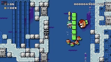 [Super Mario Maker 2] Job 42 - Save Me, Snake Block!