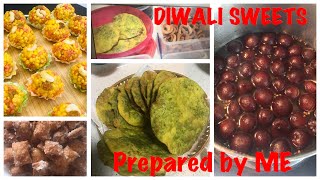DIWALI PREPERATIONS OF SWEETS & SNACKS || HOMEMADE SWEETS & SNACKS BY ME screenshot 4