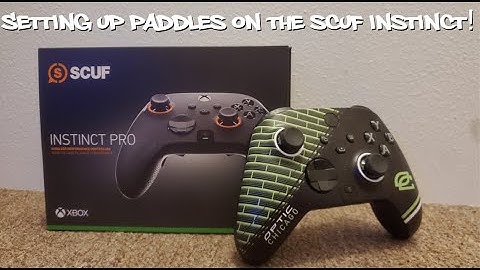 How to Remap the Paddles on A SCUF INSTINCT Controller! Assigning Buttons to Paddles.