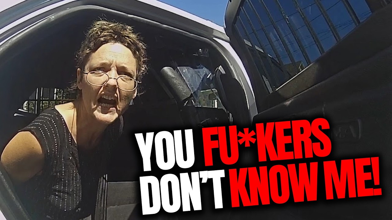 Unhinged Karen Turns a Routine Traffic Stop Into Complete CHAOS! - YouTube