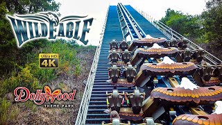 2023 Wild Eagle Roller Coaster On Ride Back Seat 4K POV Dollywood