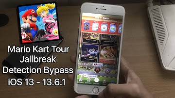 HOW TO BYPASS MARIO KART TOUR JAILBREAK DETECTION (iOS 13 - iOS 14.8)