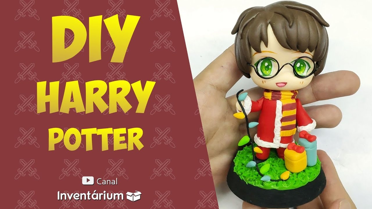 HARRY POTTER DIY I HARRY POTTER NATAL EM BISCUIT #projetodiygeek