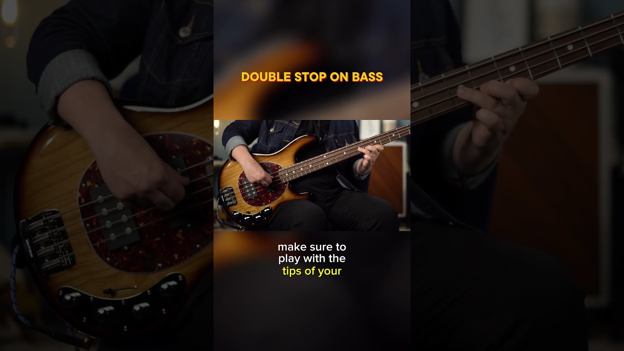 🎸 BASS TIPS - Double stops 🎸