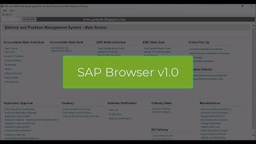 SAP Browser