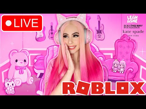 🔴PLAYING ROBLOX GAMES WITH VIEWERS! kate spade new york Charity LIVE stream for BTW Foundation!