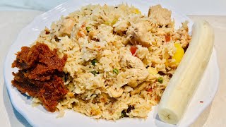 Pilau ya kuku | Jinsi yakupika pilau ya kuku fasta fasta na tamu sana | Pilau .