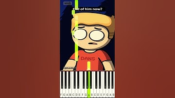 99 Nights in the Forest Meme @dude.dans_ - Piano Tutorial