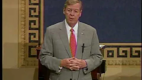 Senator Johnny Isakson Pays Tribute to Senator Rob...