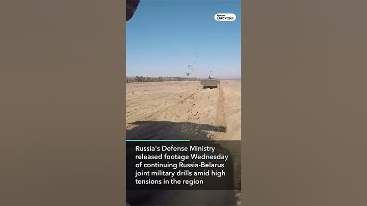 Russia Continues Military Drills With Belarus Amid Ukraine Tensions