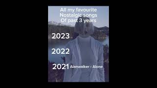 Top 3 nostalgic songs | #joji #aurora #runaway #alanwalker #songs #shorts