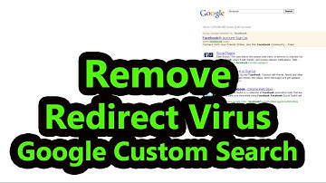 Google custom search redirect  virus remove