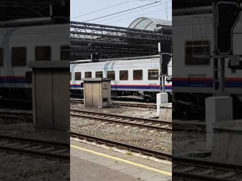 SNCB/NMBS Class 18 (HLE 18) 1892 departing from Brussels Midi Station on 26/06/2019 #Shorts