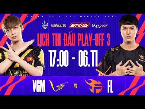 V GAMING vs TEAM FLASH | VGM vs FL | Play-off 3 ĐTDV mùa Đông 2021
