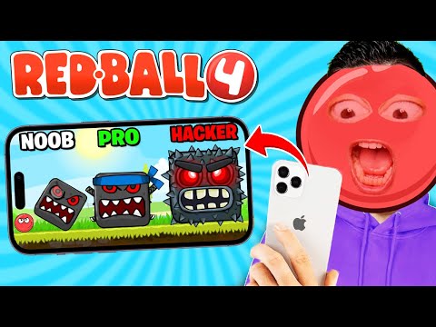 REDKILL JOUE À REDBALL 4 !! *JEU ENTIER* (TOUS LES NIVEAUX !)