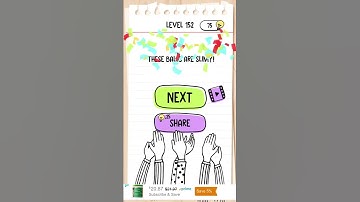 Brain Test Walkthrough Level 152 We need a green ball