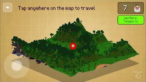 Playing block craft 3D for the first time!!!