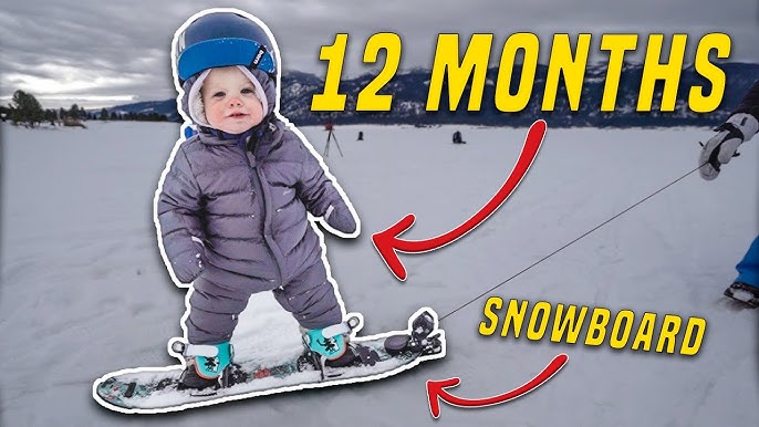 Toddler and Little Kid Snowboarding Tips - SavvyMom