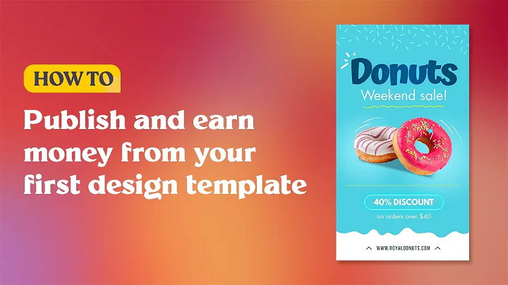 How to Publish and Earn Money From Your First Design Template on PosterMyWall